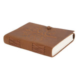 Leather Bound Journal Tree Of Life - Brown