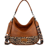 Wrangler Animal Print Slouch Bag - Leopard