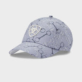 Ariat Uni Cotton Print Cap - Charcoal Bit Print