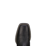 Ariat Mens Sport Western Wide Square Toe - Black Deertan