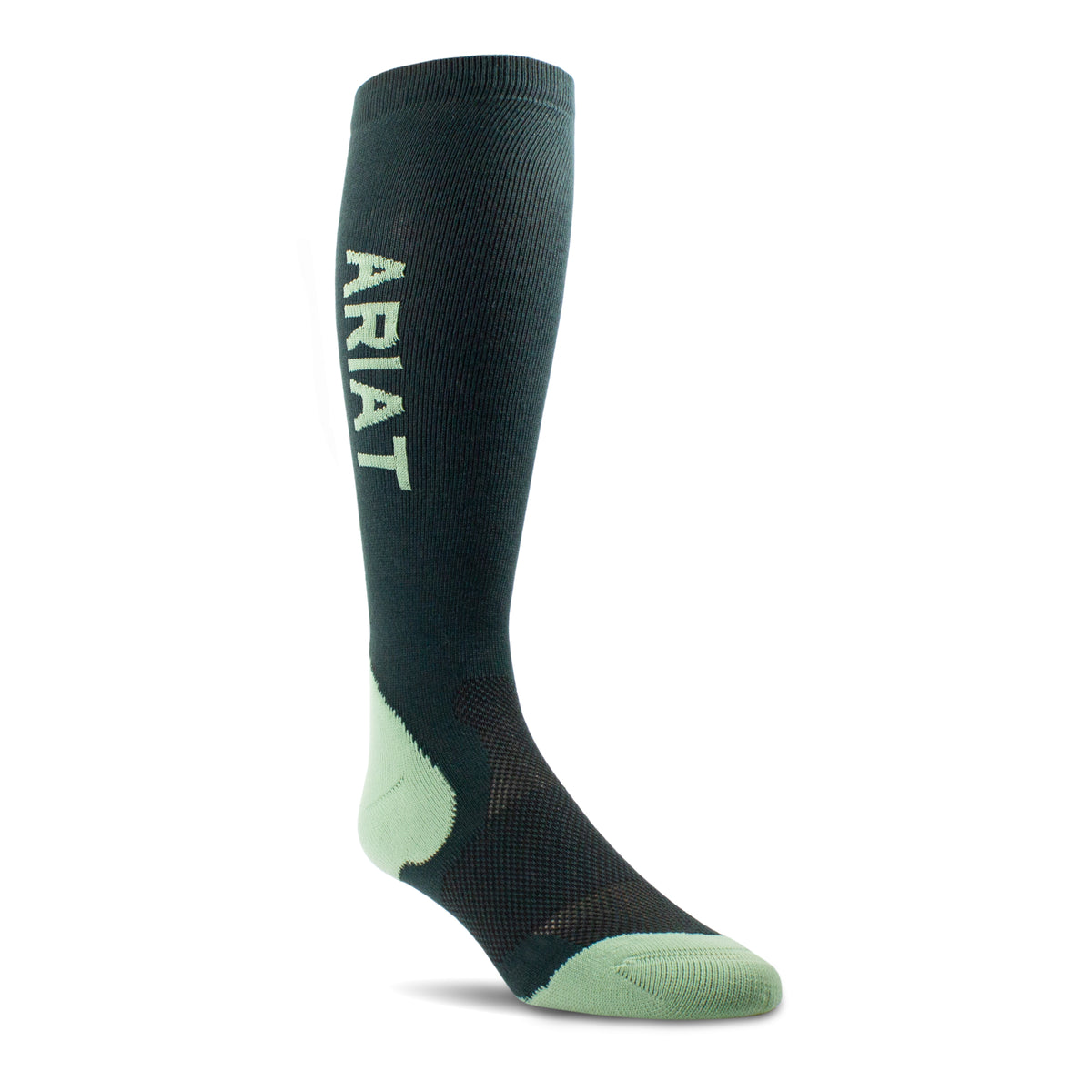 Ariat Uni Ariattek Performance Socks - Relic/Basil