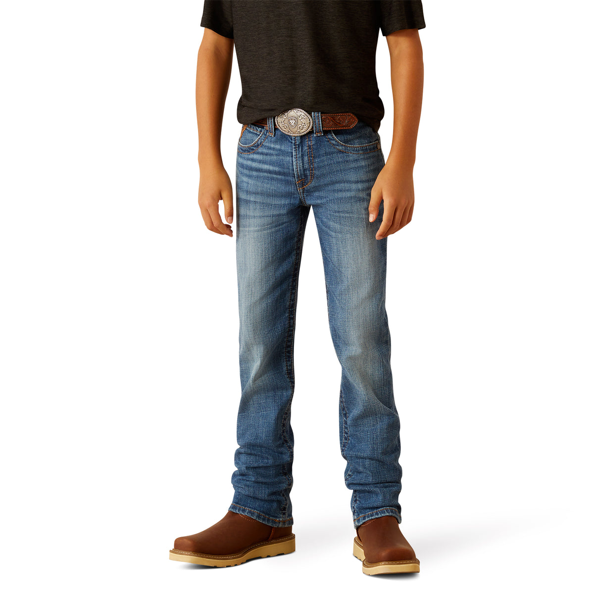 Ariat Boys B5 Slim Straight Jeans- Norwich Cory