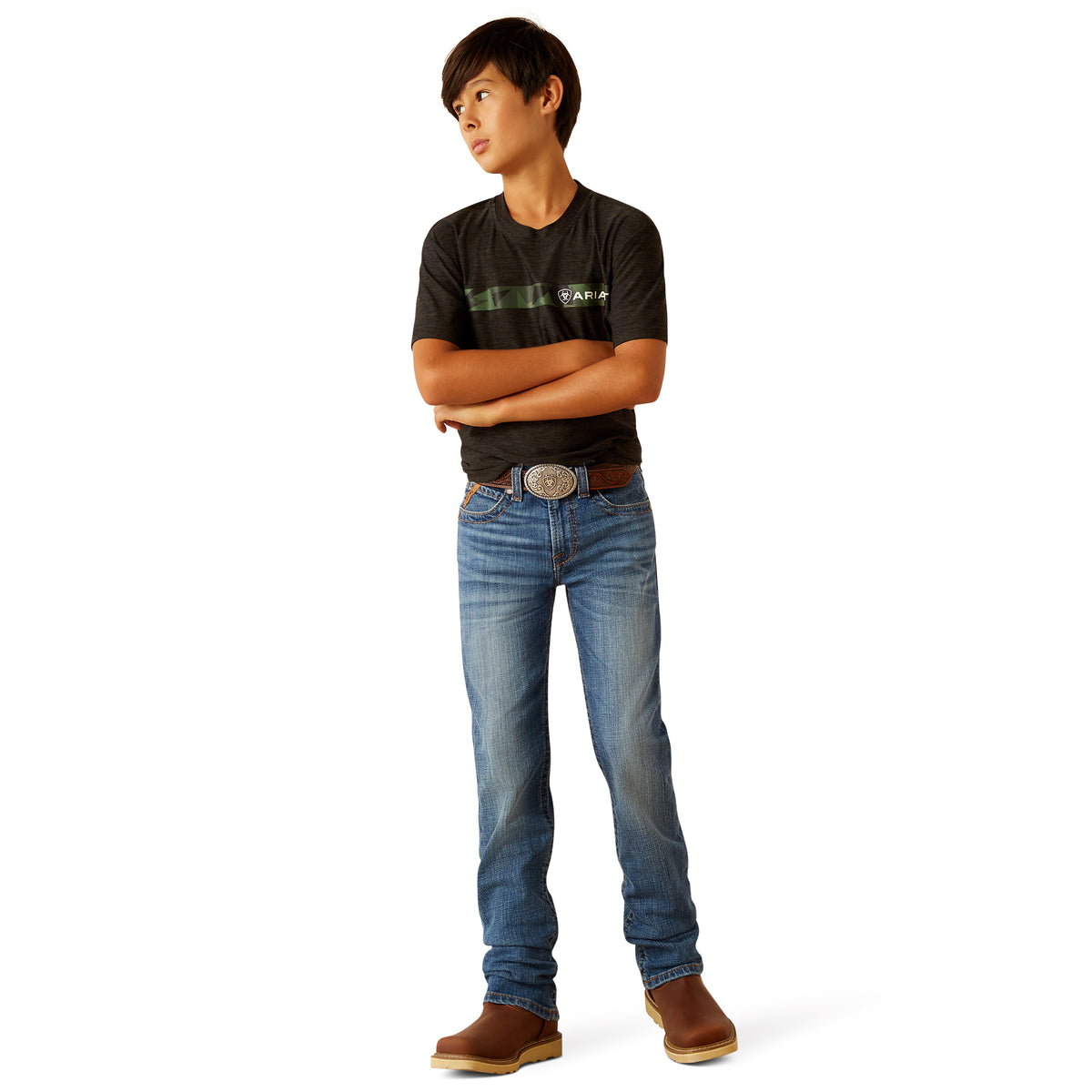 Ariat Boys B5 Slim Straight Jeans- Norwich Cory
