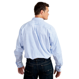 Ariat Mens Pro Series Cliff Shirt - Light Blue Check