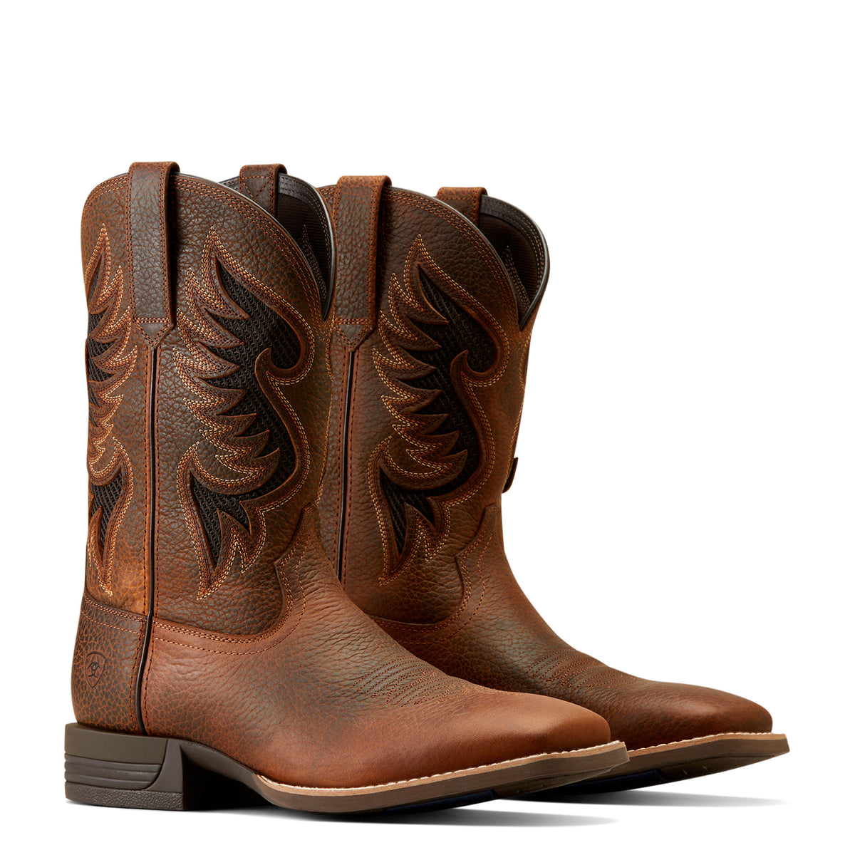 Ariat Mens Cowpuncher Venttek - Brown Oiled Rowdy