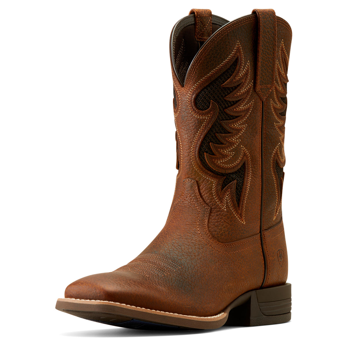 Ariat Mens Cowpuncher Venttek - Brown Oiled Rowdy