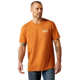 Ariat Mens Coyote Country Tee - Adobe