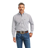 Ariat Mens Pro Series Dayne Mini Stripe Classic Shirt - Black