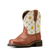 Ariat Womens Fatbaby Heritage Farrah - Autum Leaf/Daisy Logo Print