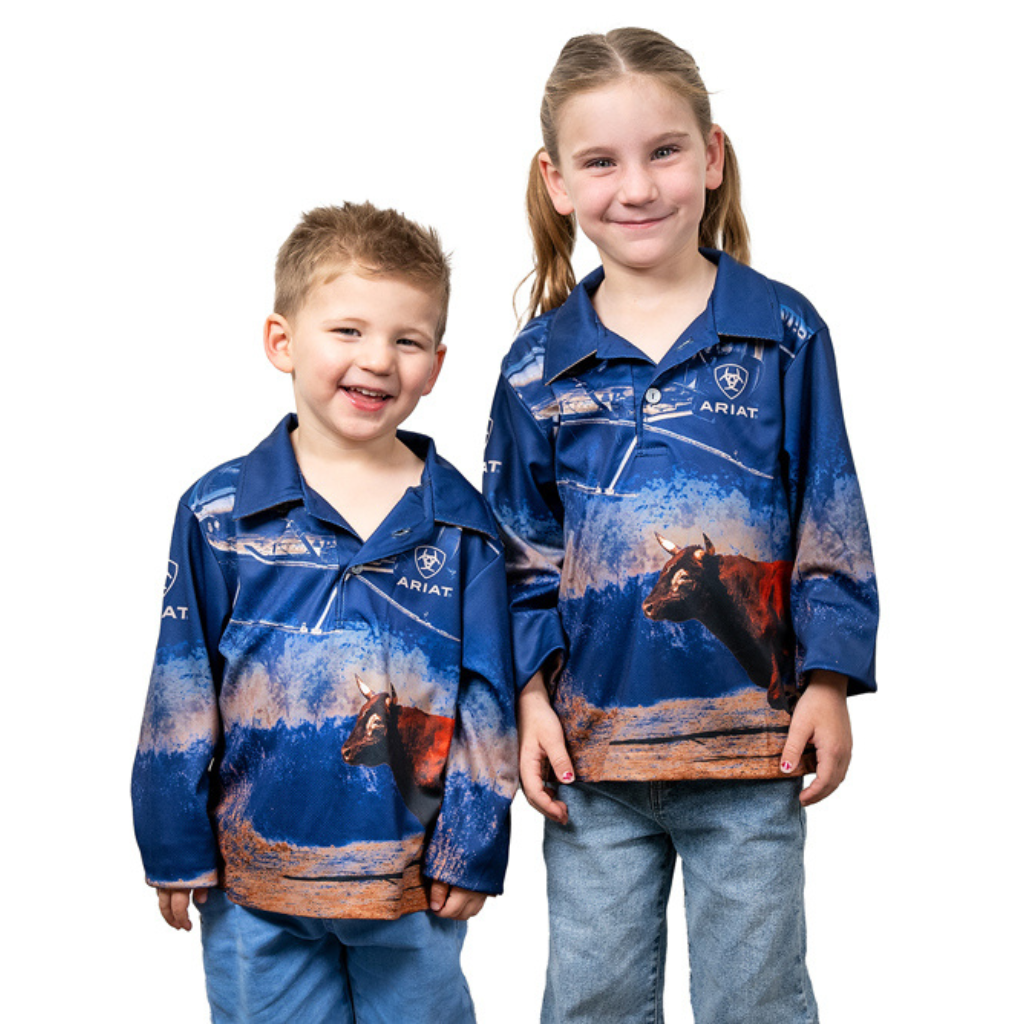 Ariat Kids Fishing Shirt - Bullcatcher