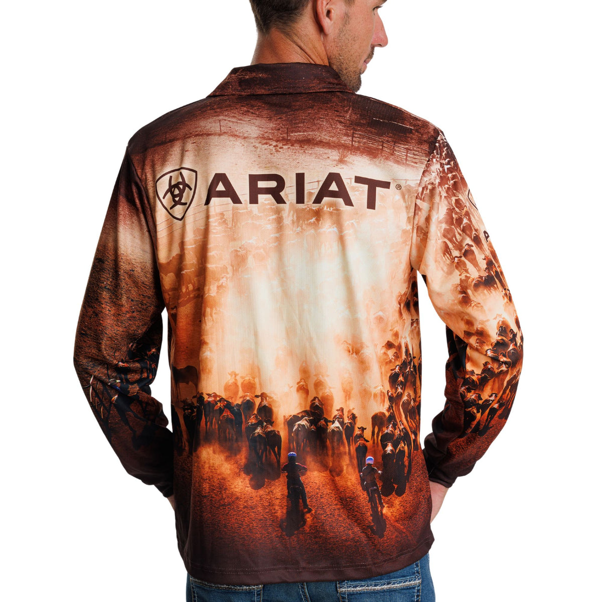 Ariat Unisex Fishing Shirt - Cattle Muster