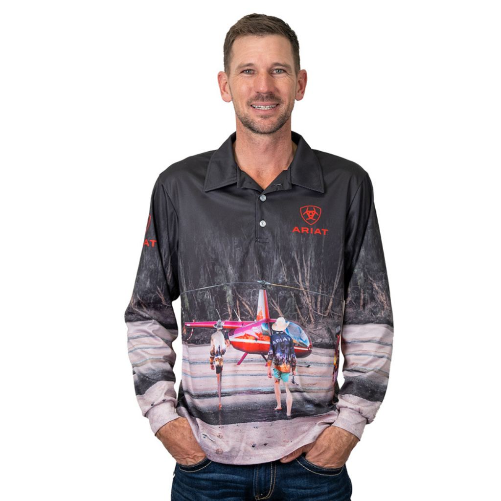 Ariat Unisex Fishing Shirt - Helifishing