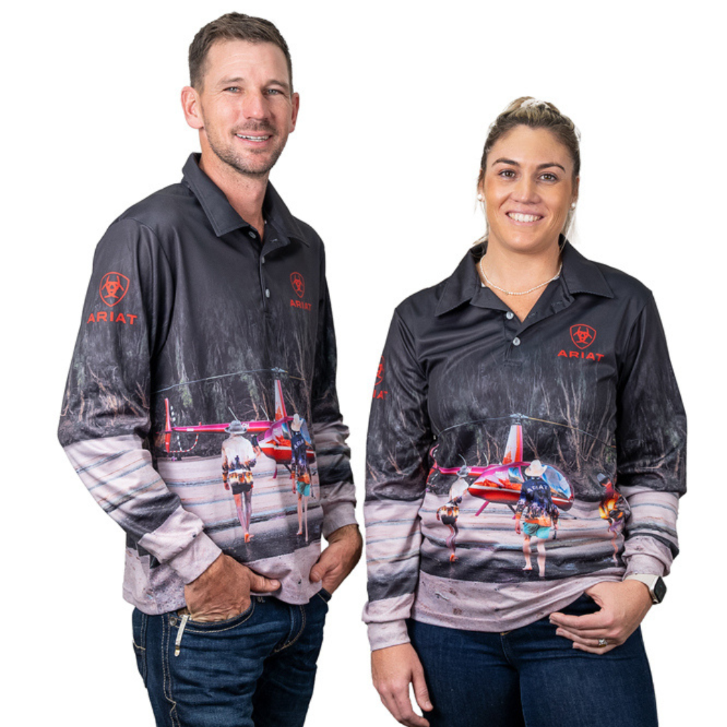 Ariat Unisex Fishing Shirt - Helifishing