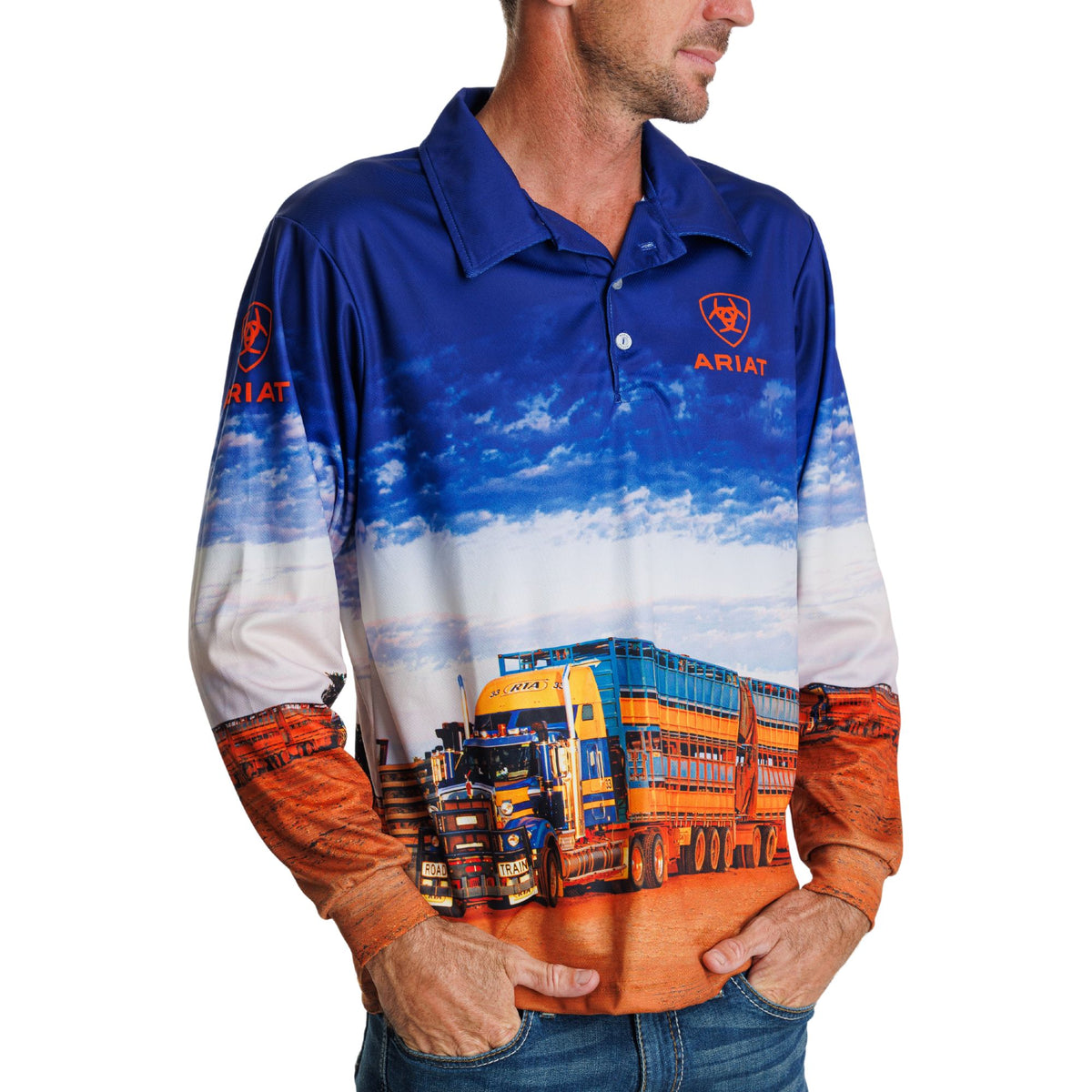 Ariat Unisex Fishing Shirt - Roadtrain