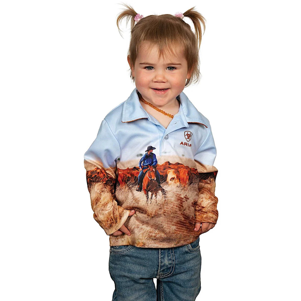 Ariat Kids Fishing Shirt - Cattleman