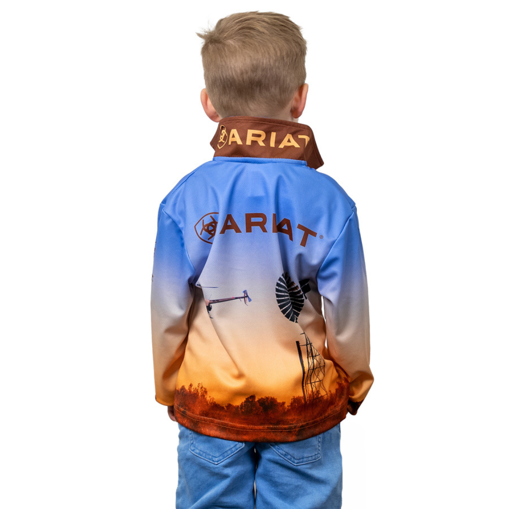 Ariat Kids Fishing Shirt - Windmill