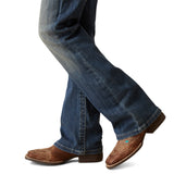 Ariat Girls Real Boot Cut Jean - Clover Chlil Blue