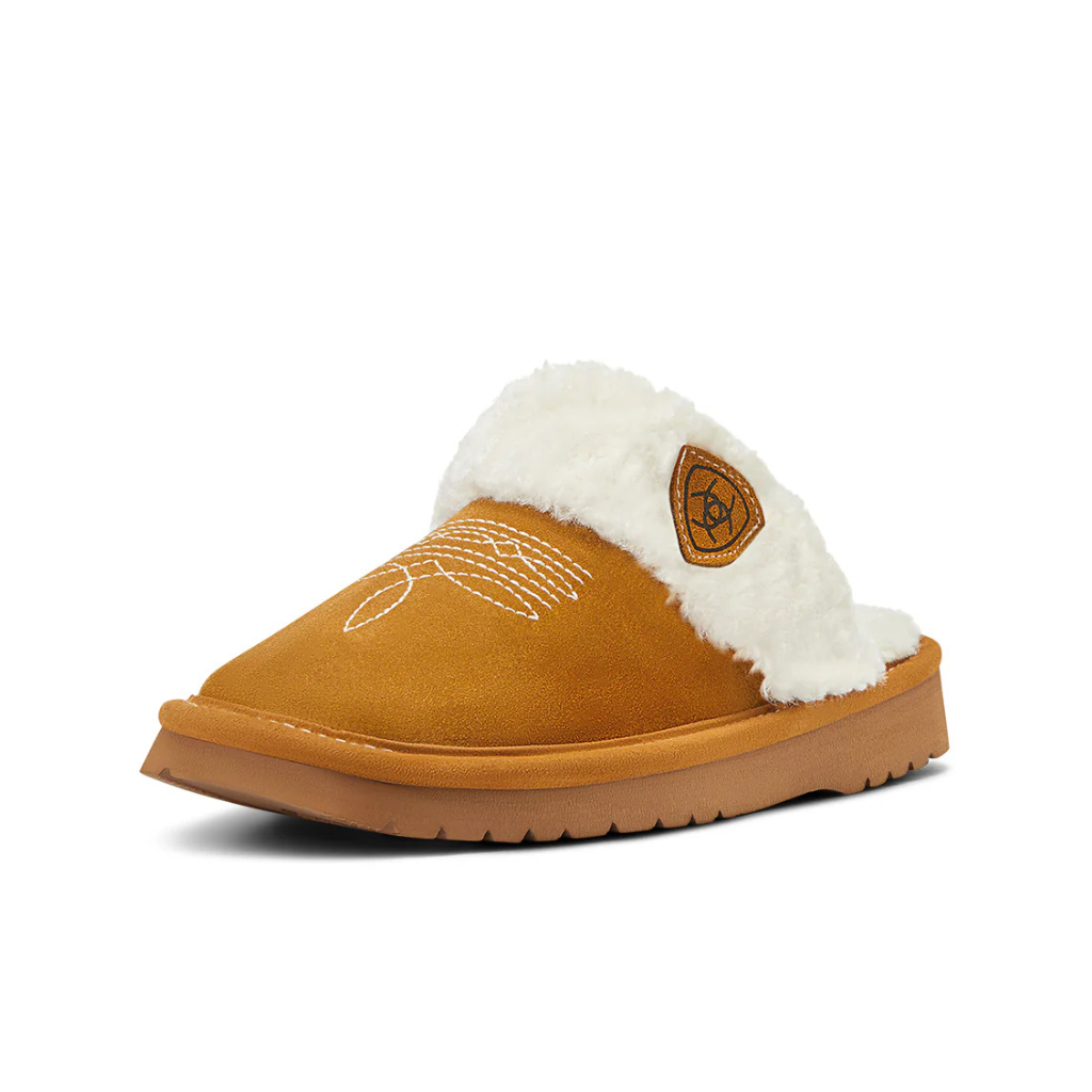 Ariat Womens Jackie Square Toe Slipper - Chestnut