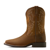 Ariat Kids Deer Ridge Wide Square Toe - Distressed Brown