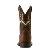 Ariat Kids Driftwood Wide Square Toe - Earth/Royal Chocolate