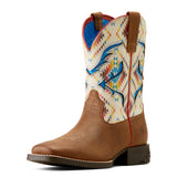 Ariat Kids San Angelo Venttek - Toasty Tan/Bight Saddle Blanket