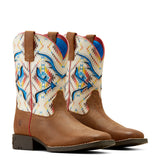Ariat Kids San Angelo Venttek - Toasty Tan/Bight Saddle Blanket