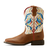 Ariat Kids San Angelo Venttek - Toasty Tan/Bight Saddle Blanket