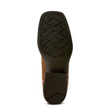 Ariat Kids Sundown Wide Square Toe - Georgia Clay/Royal Gold Metallic
