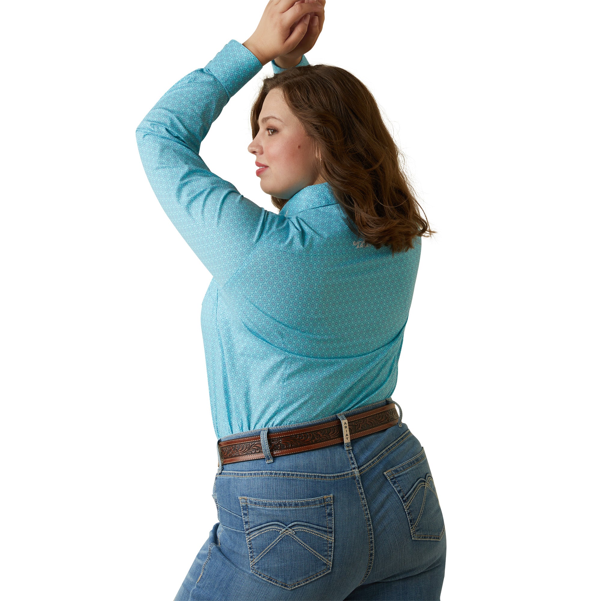 ARIAT Team Kirby-Camicia Elasticizzata Donna ARIAT Team Kirby-Camicia Elasticizzata Donna