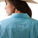 Ariat Womens Real Team Kirby Stretch Shirt - Caidan Print