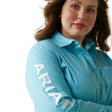 Ariat Womens Real Team Kirby Stretch Shirt - Caidan Print
