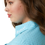 Ariat Womens Real Team Kirby Stretch Shirt - Caidan Print