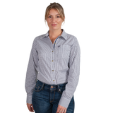 Ariat Womens Kirby Shirt - Navy Check