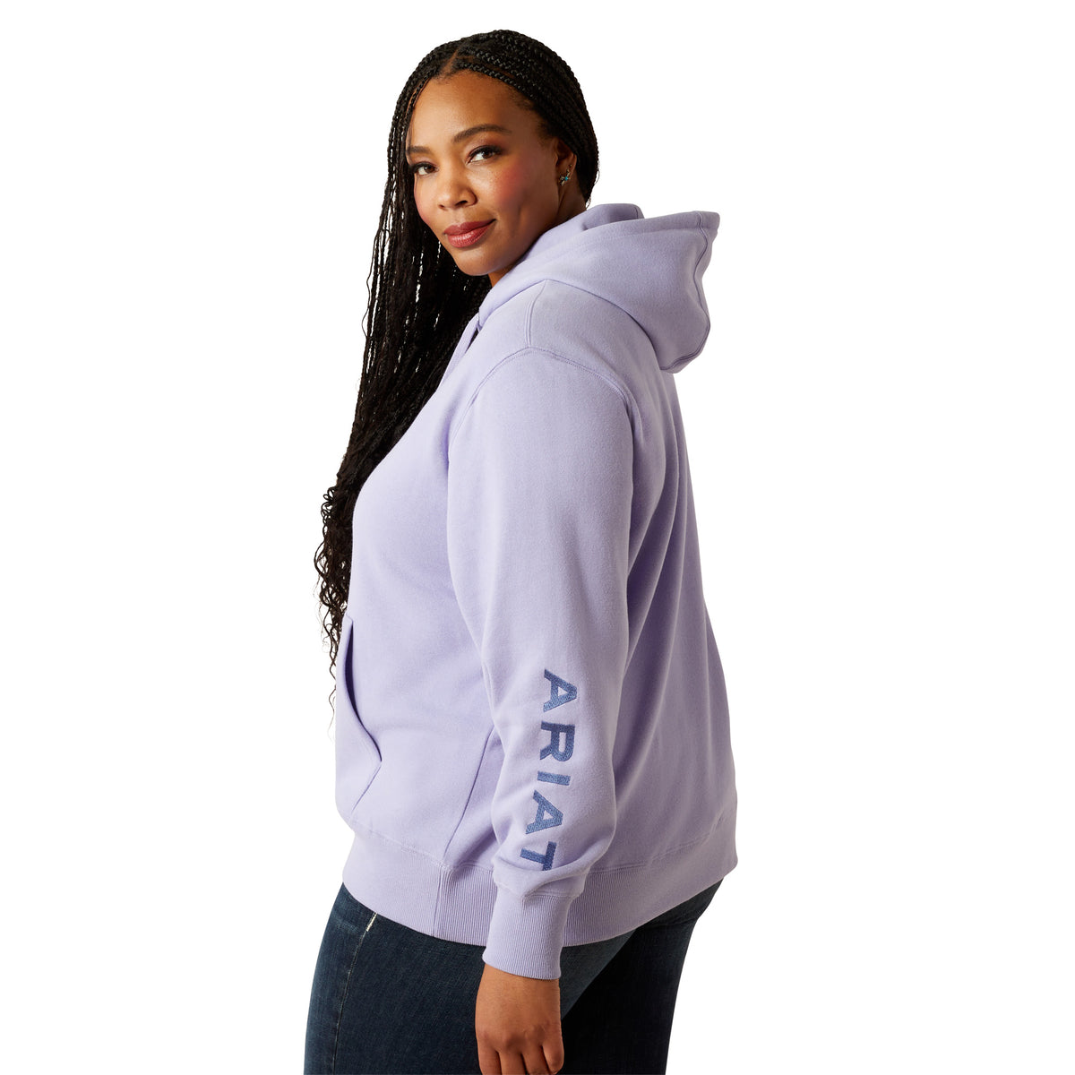 Ariat Womens Logo 2.0 Hoodie - Sweet Lavender