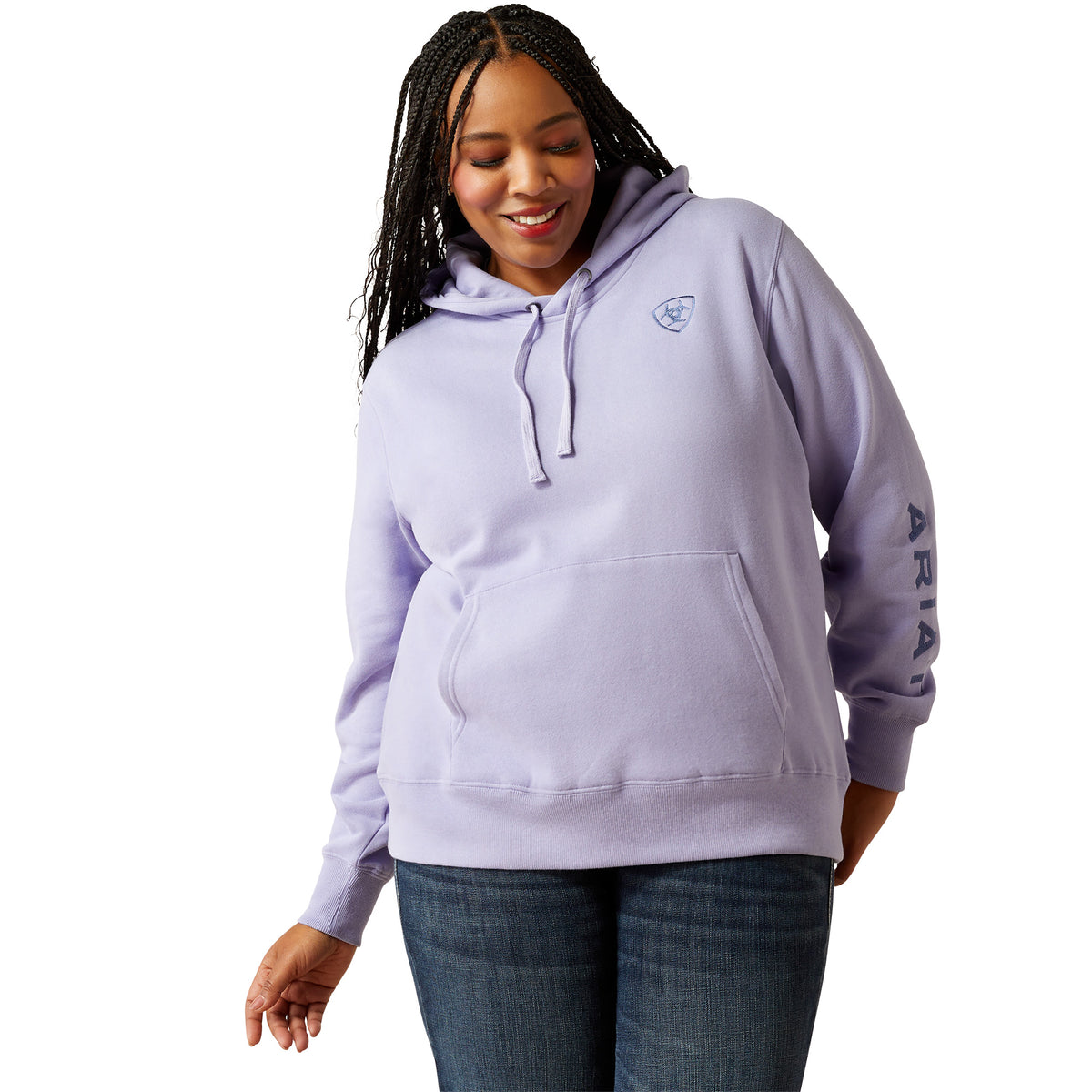 Ariat Womens Logo 2.0 Hoodie - Sweet Lavender