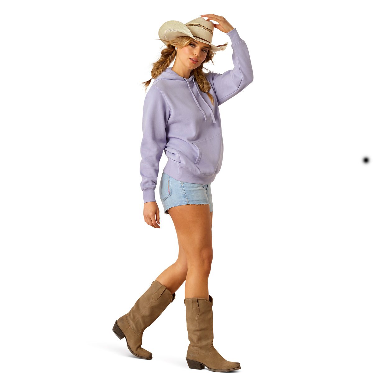 Ariat Womens Logo 2.0 Hoodie - Sweet Lavender