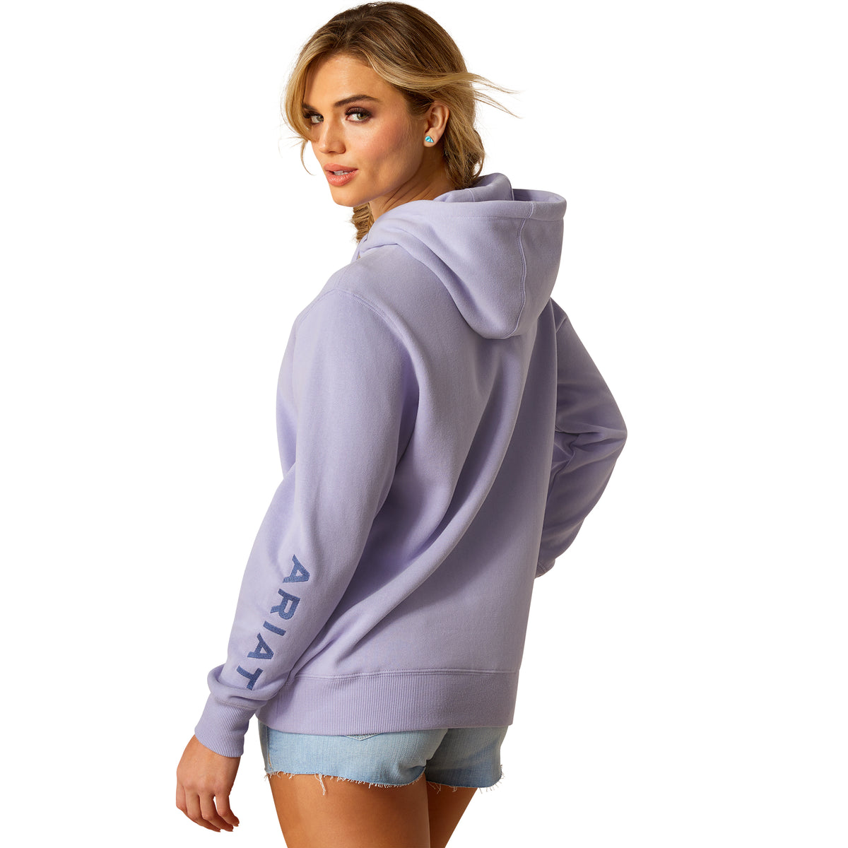 Ariat Womens Logo 2.0 Hoodie - Sweet Lavender