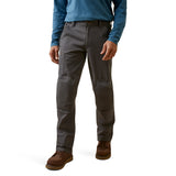 Ariat Mens Rebar M5 Straight Leg Made Tough Knee Guardian Pant - Rebar Grey