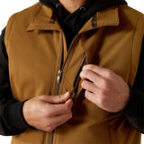 Ariat Mens Field Insulated Vest - Khaki