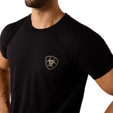 Ariat Mens Banner Badge Tee - Black