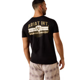 Ariat Mens Banner Badge Tee - Black