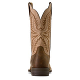 Ariat Mens Brush Cerek Wide Square Toe - Aged Tan/Smokey Taupe