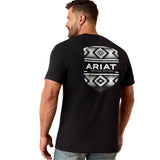 Ariat Mens Canyon Aztec Shield Tee - Black