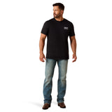 Ariat Mens Canyon Aztec Shield Tee - Black