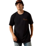 Ariat Mens Cowmooflage Tee - Black