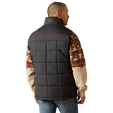 Ariat Mens Crius Insulated Vest - Phantom Chambray