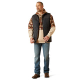 Ariat Mens Crius Insulated Vest - Phantom Chambray