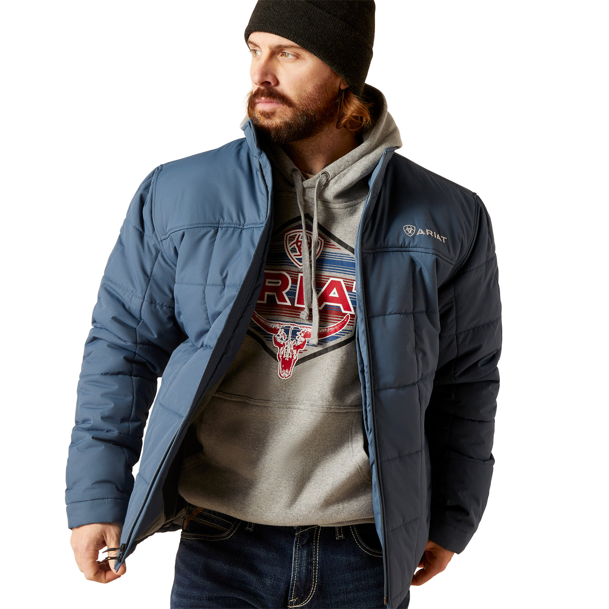 Ariat Mens Crius Insulated Jacket - Steely