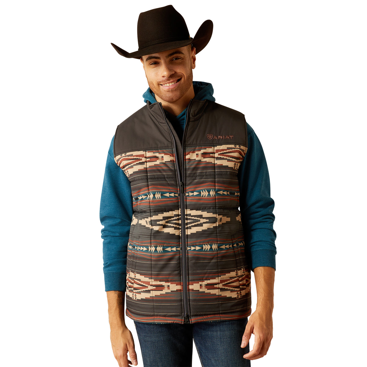 Ariat Mens Crius Insulated Vest - Cornstalk