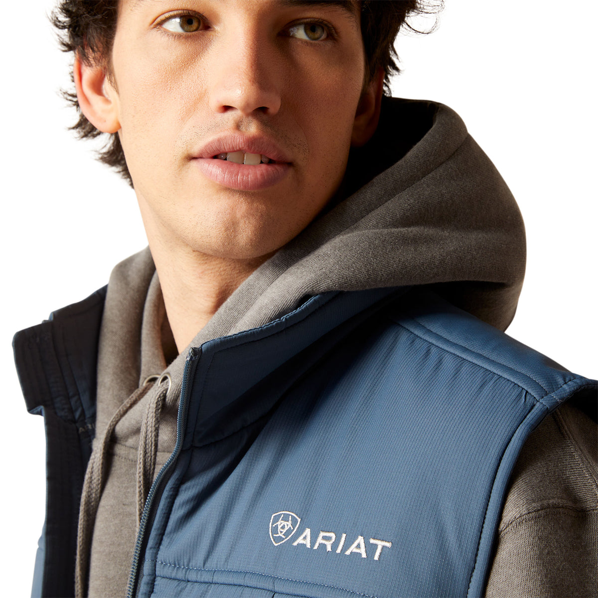 Ariat Mens Crius Insulated Vest - Steely